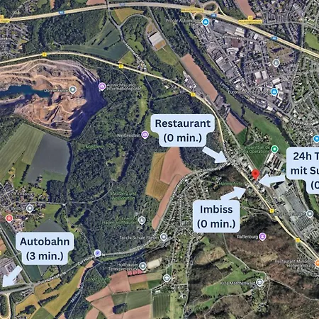 Appartement Modern 3-room With Balcony & Free Parking & Free Wi-fi In - Hl01 *